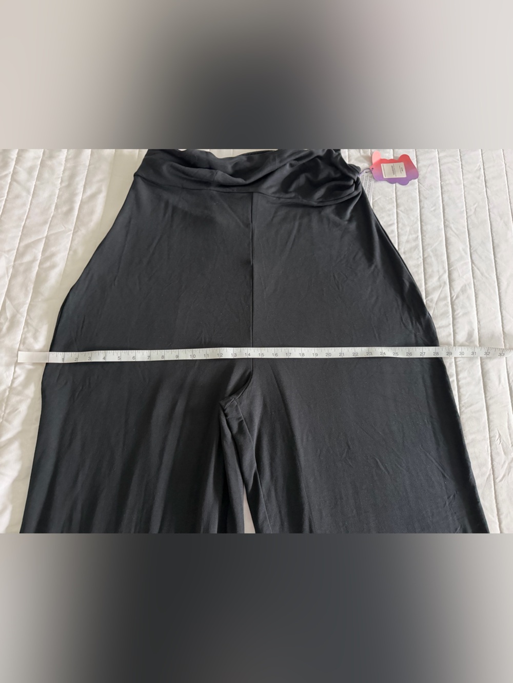 YITTY Black Jumpsuit with Wide Straps - Picture 4 of 10